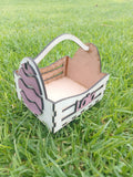 Customized Wooden Easter Egg Basket