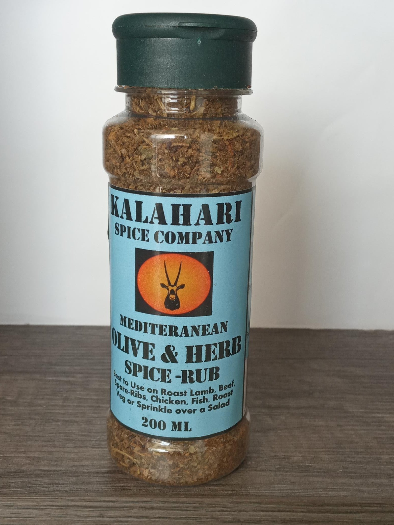 Kalahari Olive & Herb Spice-Rub 200ml