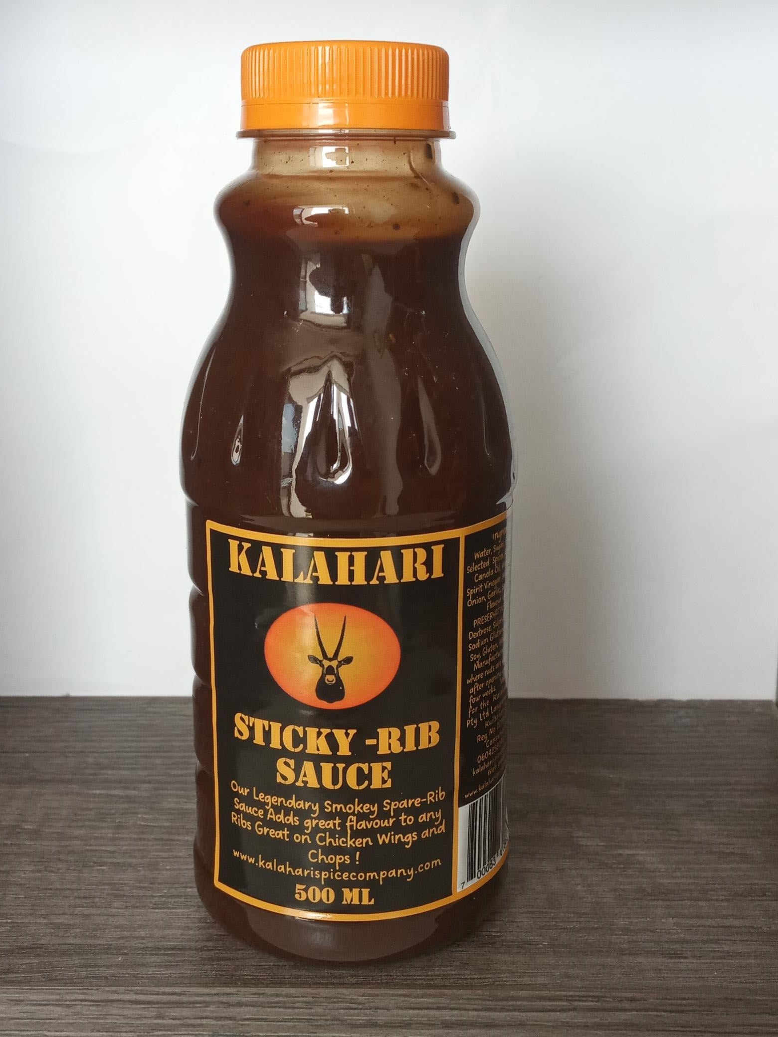 Kalahari Sticky-Rib Sauce 500ml