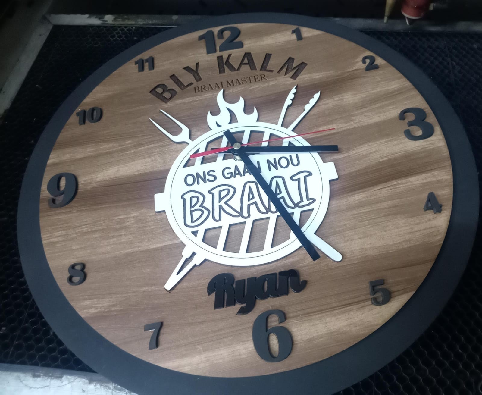 Customized wooden Clock