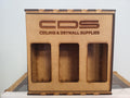 Customized Wooden 3 Spice Gift Box (Empty)